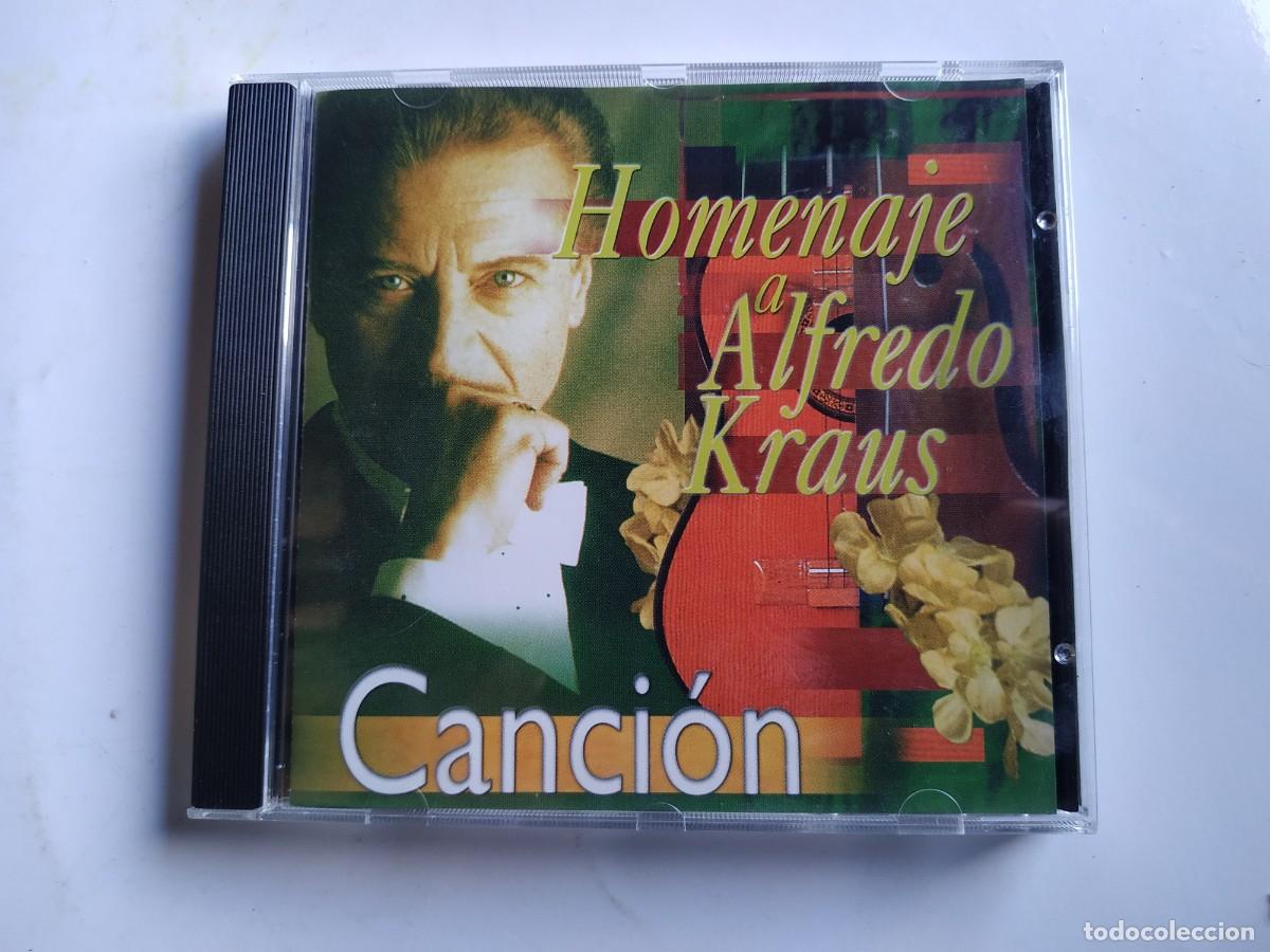 CDs de m&uacute;sica: CD HOMENAJE A ALFREDO KRAUS CANCION - Foto 1