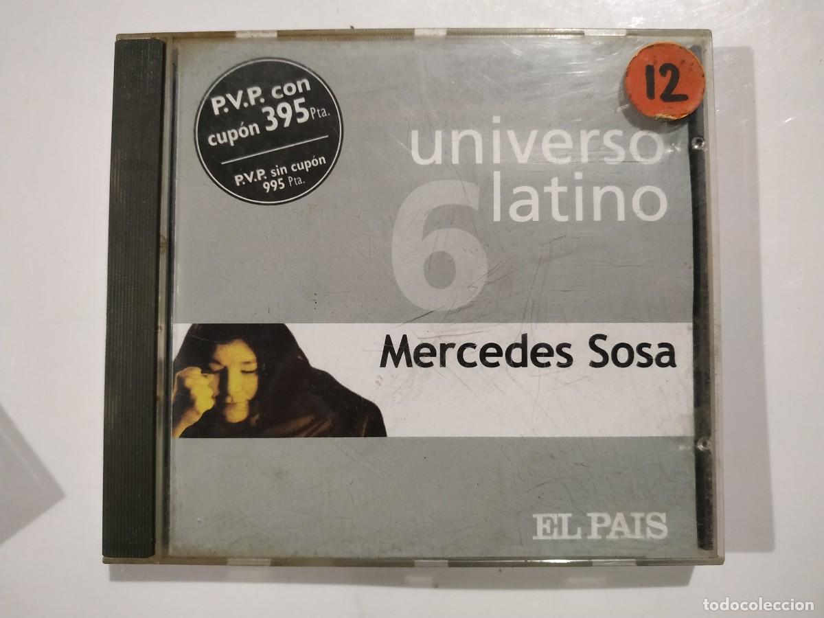 CDs de m&uacute;sica: CD UNIVERSO LATINO MERCEDES SOSA