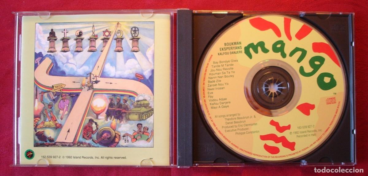 CDs de m&uacute;sica: Boukman Eksperyans. Kalfou Danjere. CD. Africana. - Foto 2