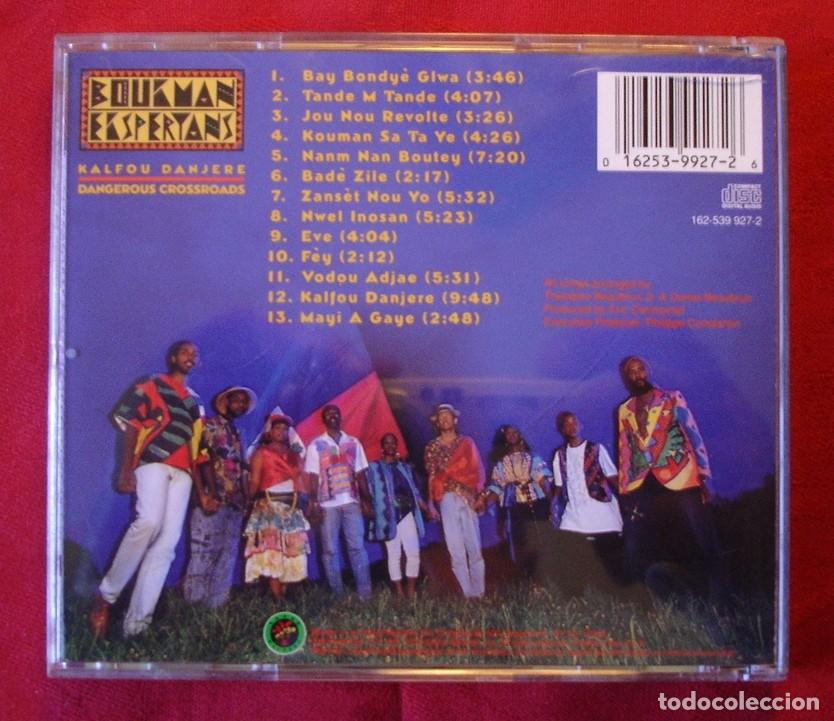 CDs de m&uacute;sica: Boukman Eksperyans. Kalfou Danjere. CD. Africana. - Foto 3