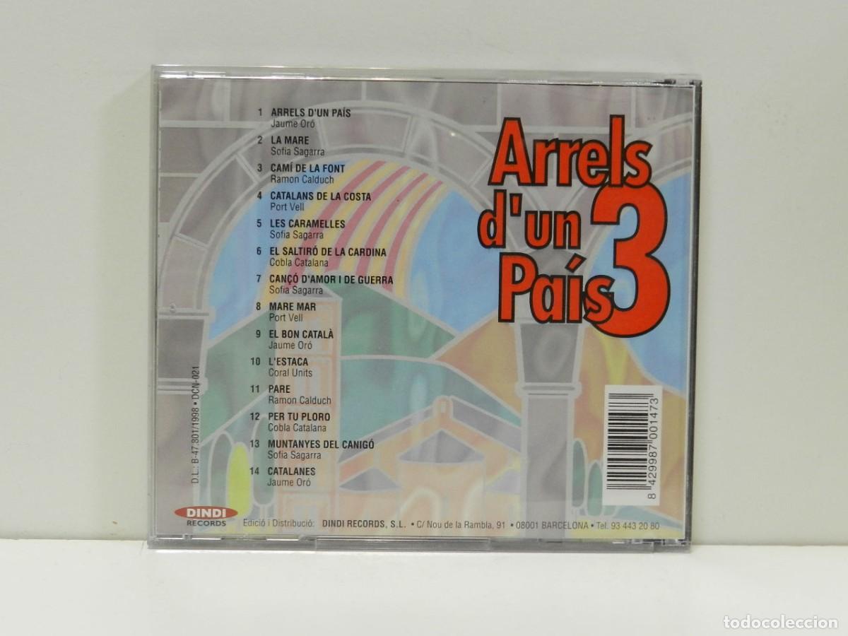 CDs de m&uacute;sica: DISCO CD. Arrels DUn Pa&iacute;s 3. COMPACT DISC. - Foto 2
