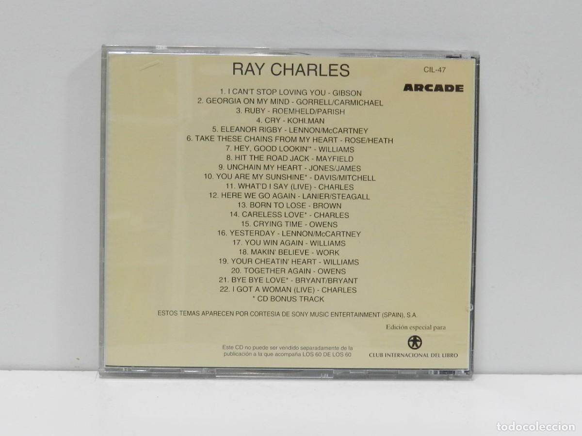 CDs de m&uacute;sica: DISCO CD. Ray Charles &ndash; Los 60 De Los 60. COMPACT DISC. - Foto 2