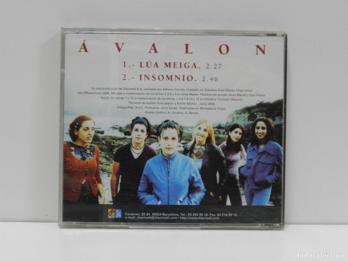 CDs de m&uacute;sica: DISCO CD. &Aacute;valon &ndash; L&uacute;a Meiga / Insomnio. COMPACT DISC. - Foto 2