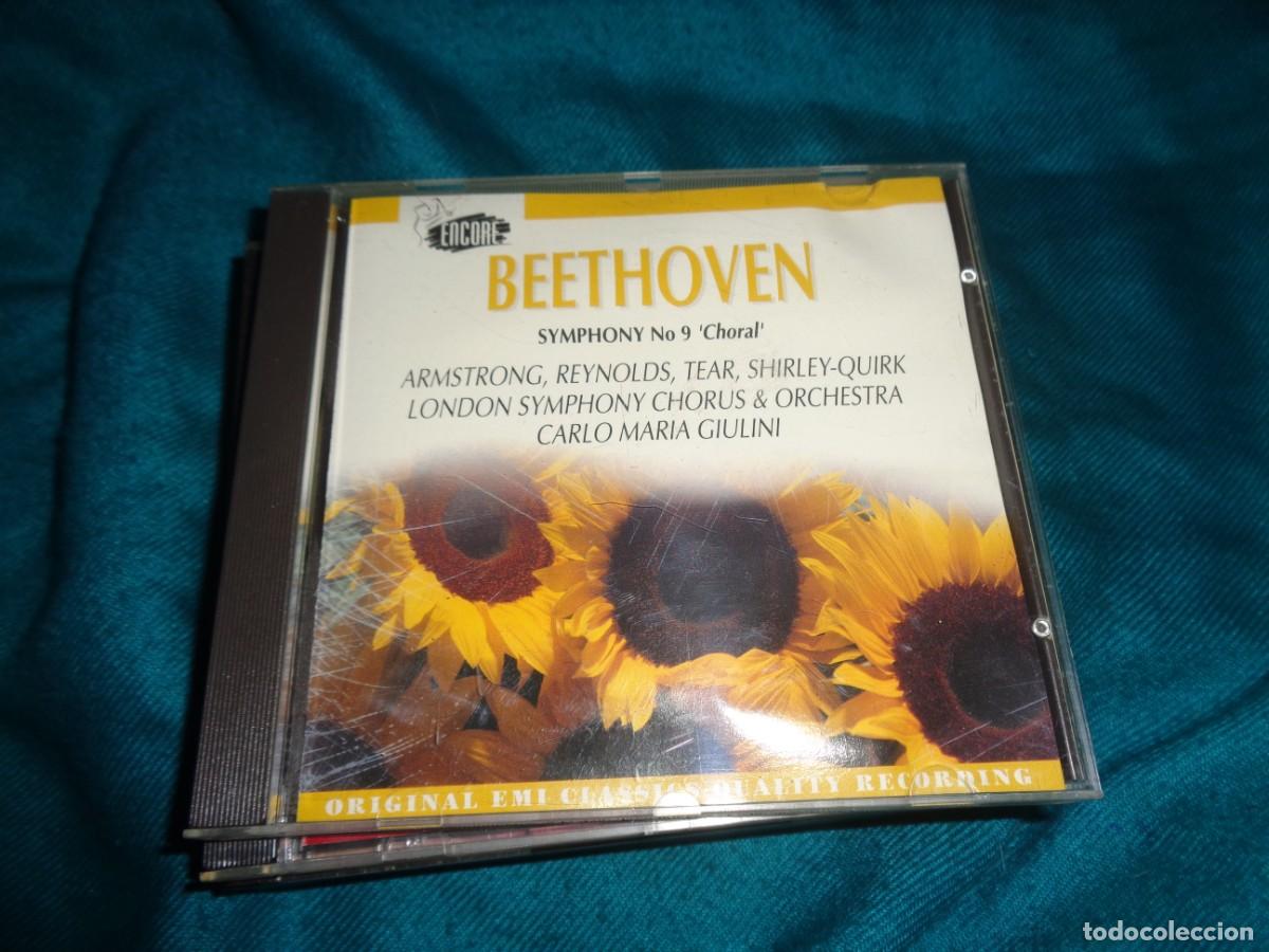 CDs de m&uacute;sica: BEETHOVEN. SYMPHONY NO 9. CHORAL. CD. IMPECABLE - Foto 1