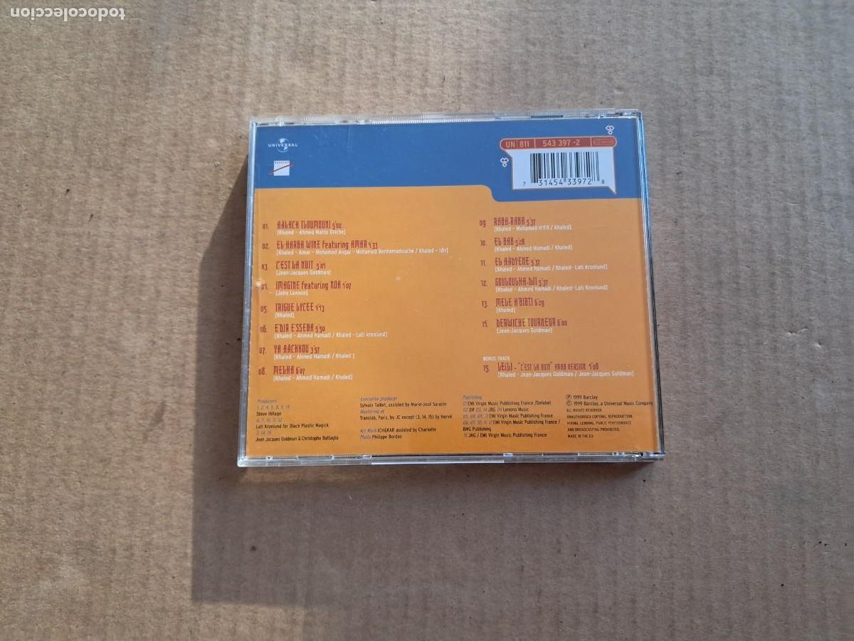 CDs de m&uacute;sica: KHALED - KENZA CD 1999 FOLK - Foto 3