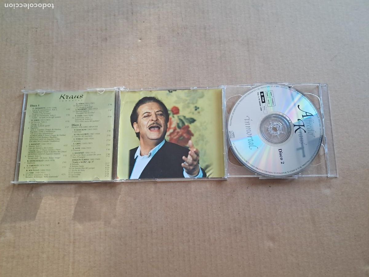 CDs de m&uacute;sica: KRAUS - INMORTAL DOBLE CD 1999 - Foto 3