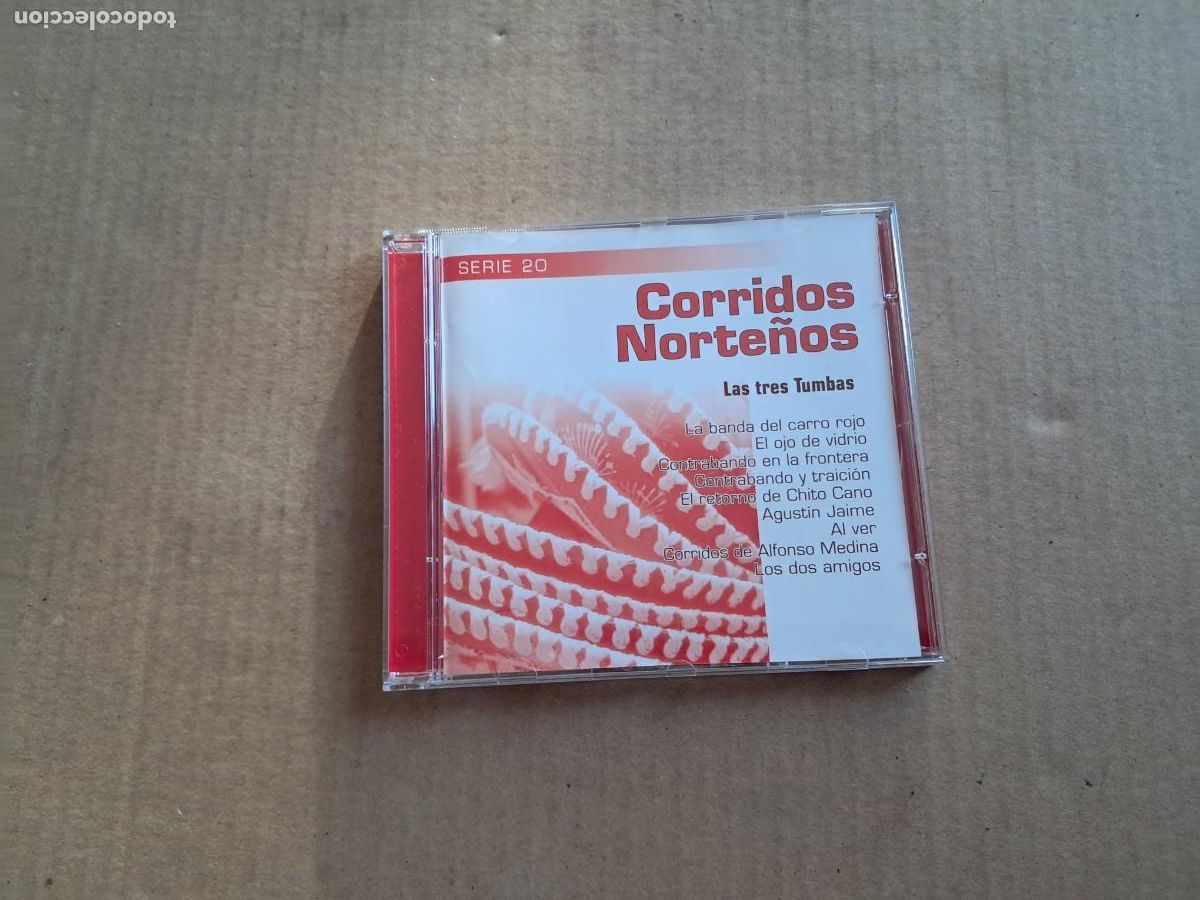 CDs de m&uacute;sica: CORRIDOS NORTE&Ntilde;OS - LAS TRES TUMBAS CD 1999 - Foto 1
