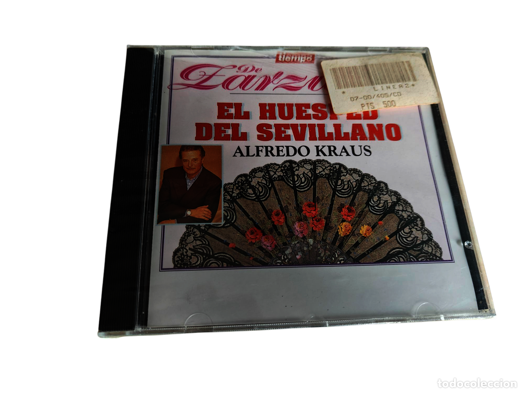 CDs de M&uacute;sica: SCD220 tiempo de zarzuela el huesped del sevillano CD SEGUNDA MANO
