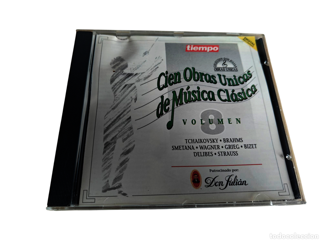 Music CDs: SCD222 Cien obras unicas de la musica clasica vol 8 CD SEGUNDA MANO