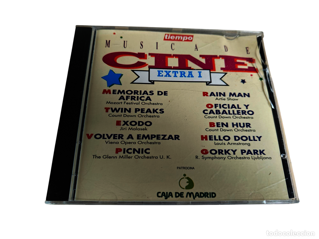 CDs de m&uacute;sica: SCD222 Musica de cine extra 11 CD SEGUNDA MANO