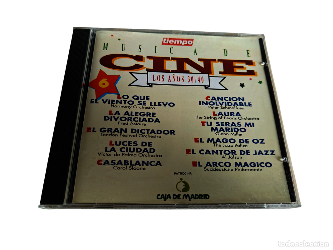 Music CDs: SCD222 Musica de cine 6 CD SEGUNDA MANO