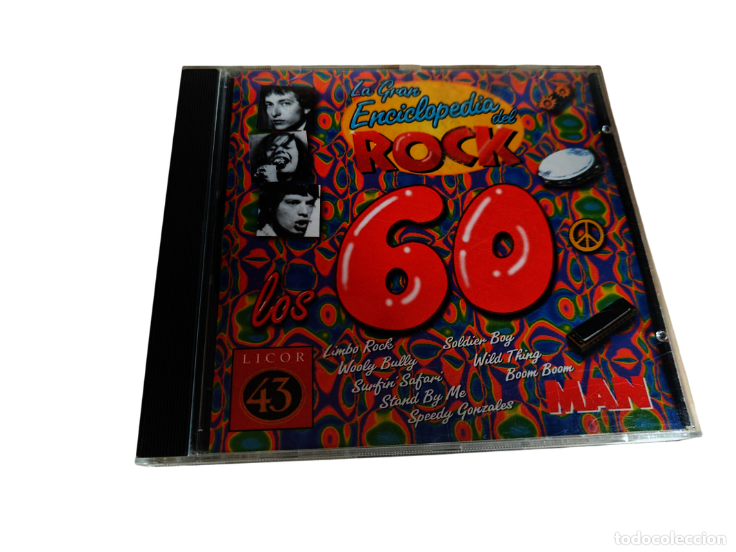 Music CDs: SCD222 La Gran Enciclopedia del Rock los 60 CD SEGUNDA MANO
