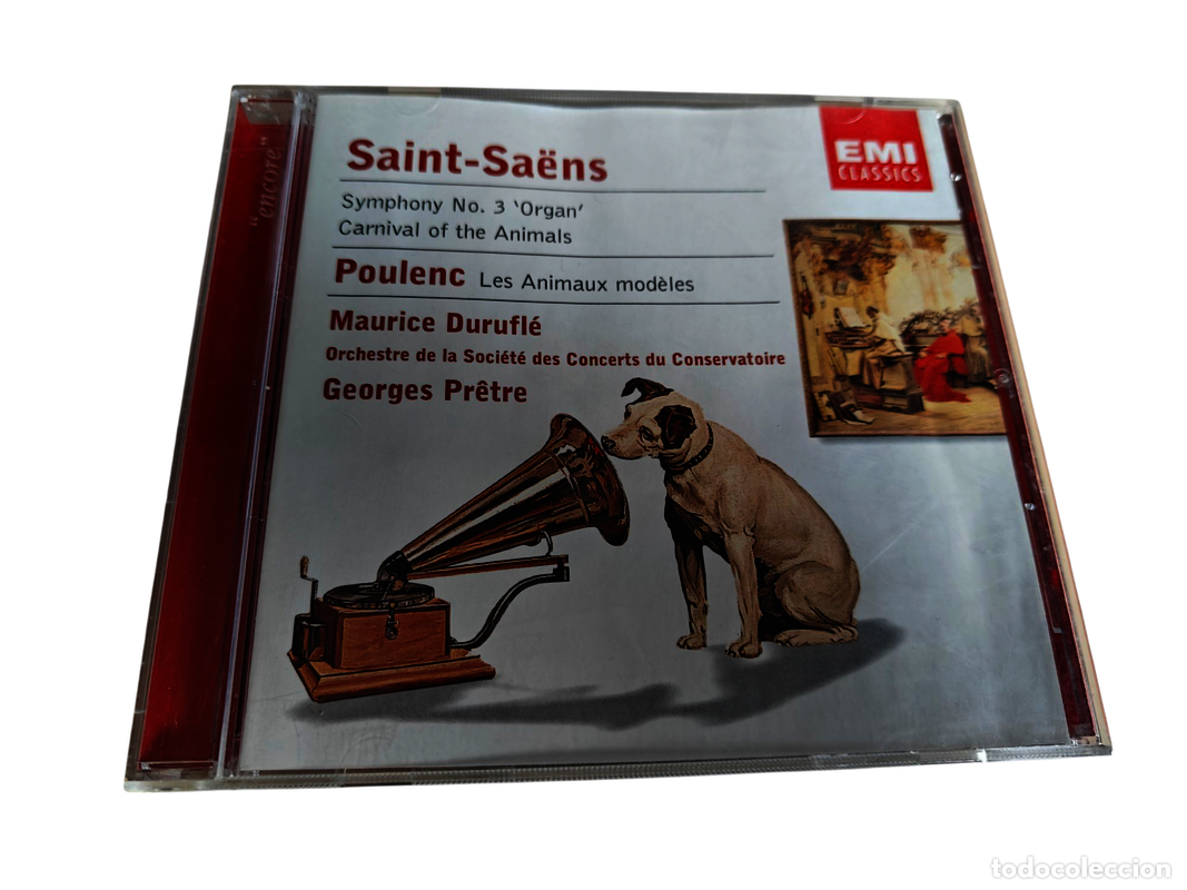 CDs de Musique: SCD216 Saint-Saens organ symphony etc, pretre CD SEGUNDA MANO
