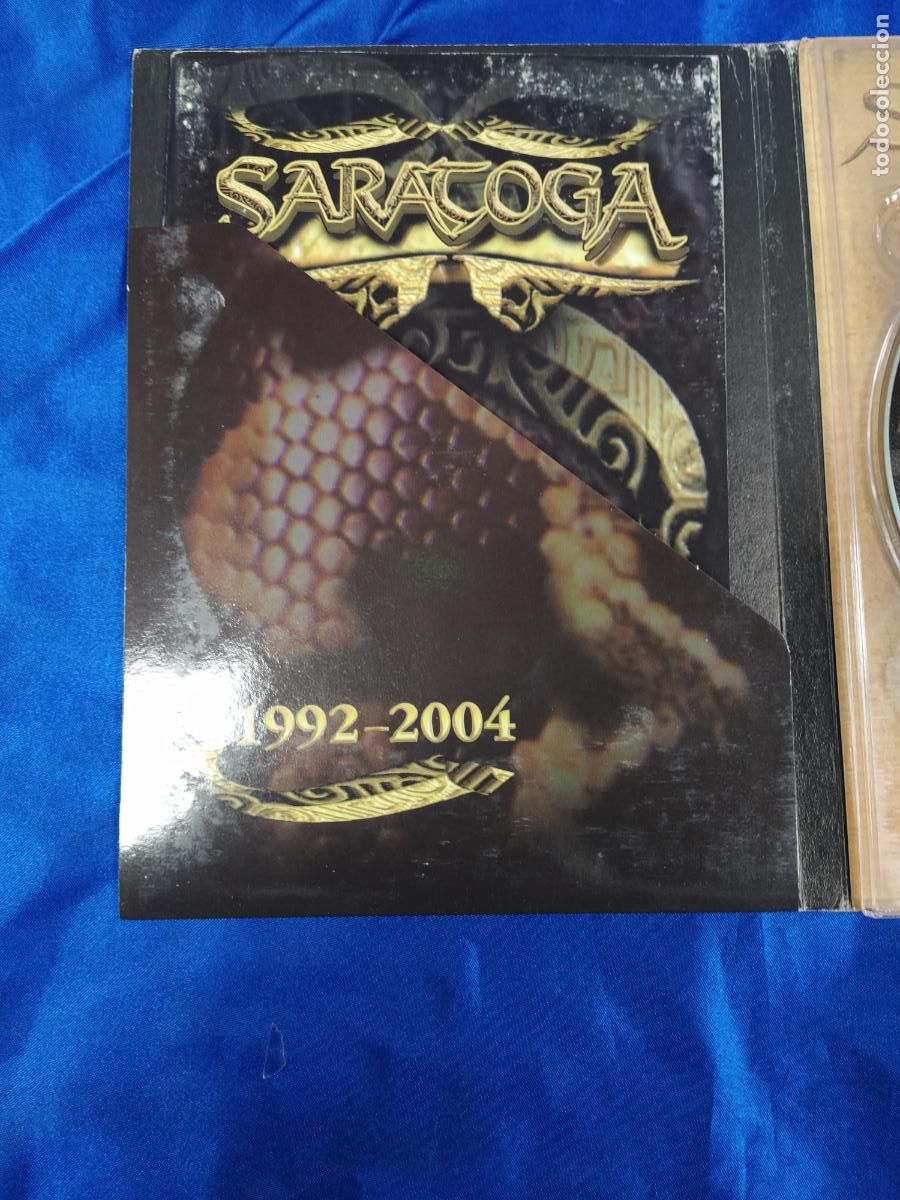CDs de m&uacute;sica: SARATOGA CD , DVD Y LIBRO 1992 2004 - Foto 4