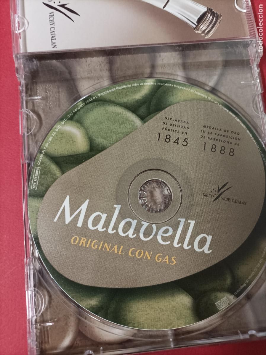 CDs de m&uacute;sica: CD VIVE ORIGINAL MALAVELLA CON GAS - Foto 2