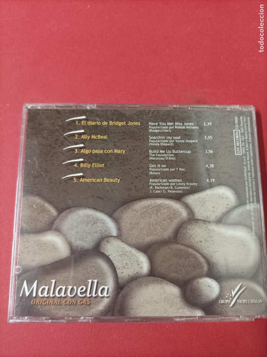 CDs de m&uacute;sica: CD VIVE ORIGINAL MALAVELLA CON GAS - Foto 4