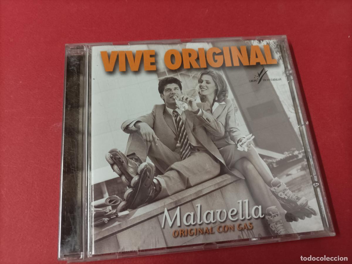 CDs de m&uacute;sica: CD VIVE ORIGINAL MALAVELLA CON GAS - Foto 1