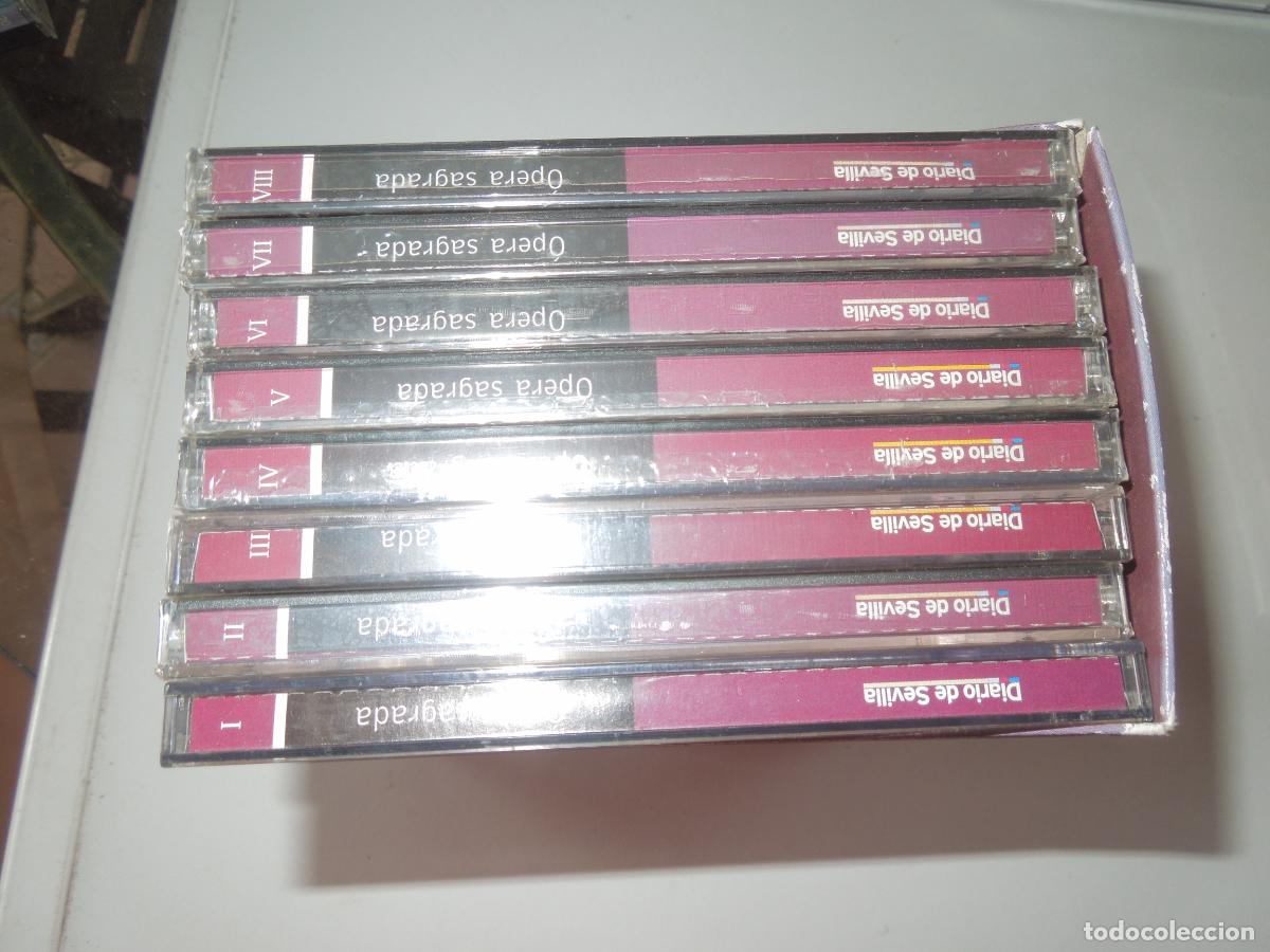 Music CDs: OPERA SAGRADA - LA MUSICA DE LA SEMANA SANTA -8 CD,S - EN CAJA -DIARIO SEVILLA -7 PRECINTADOS