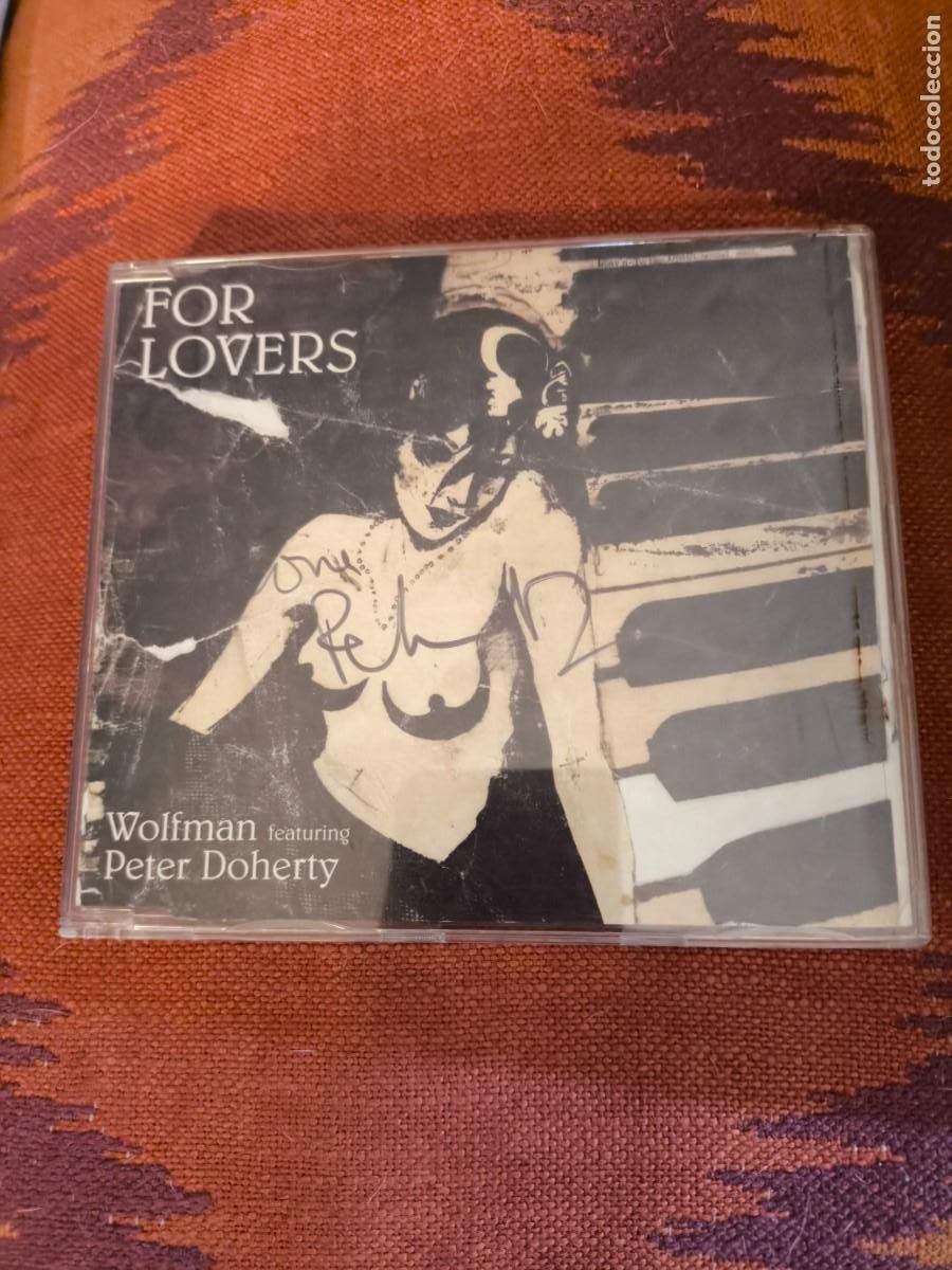 CDs de m&uacute;sica: CD SINGLE - WOLFMAN FEATURING PETER DOHERTY - FOR LOVERS - 2 TRACKS + VIDEO - Foto 1