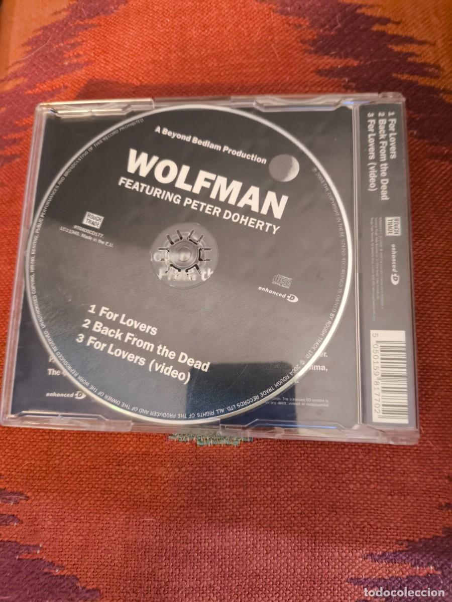 CDs de m&uacute;sica: CD SINGLE - WOLFMAN FEATURING PETER DOHERTY - FOR LOVERS - 2 TRACKS + VIDEO - Foto 2