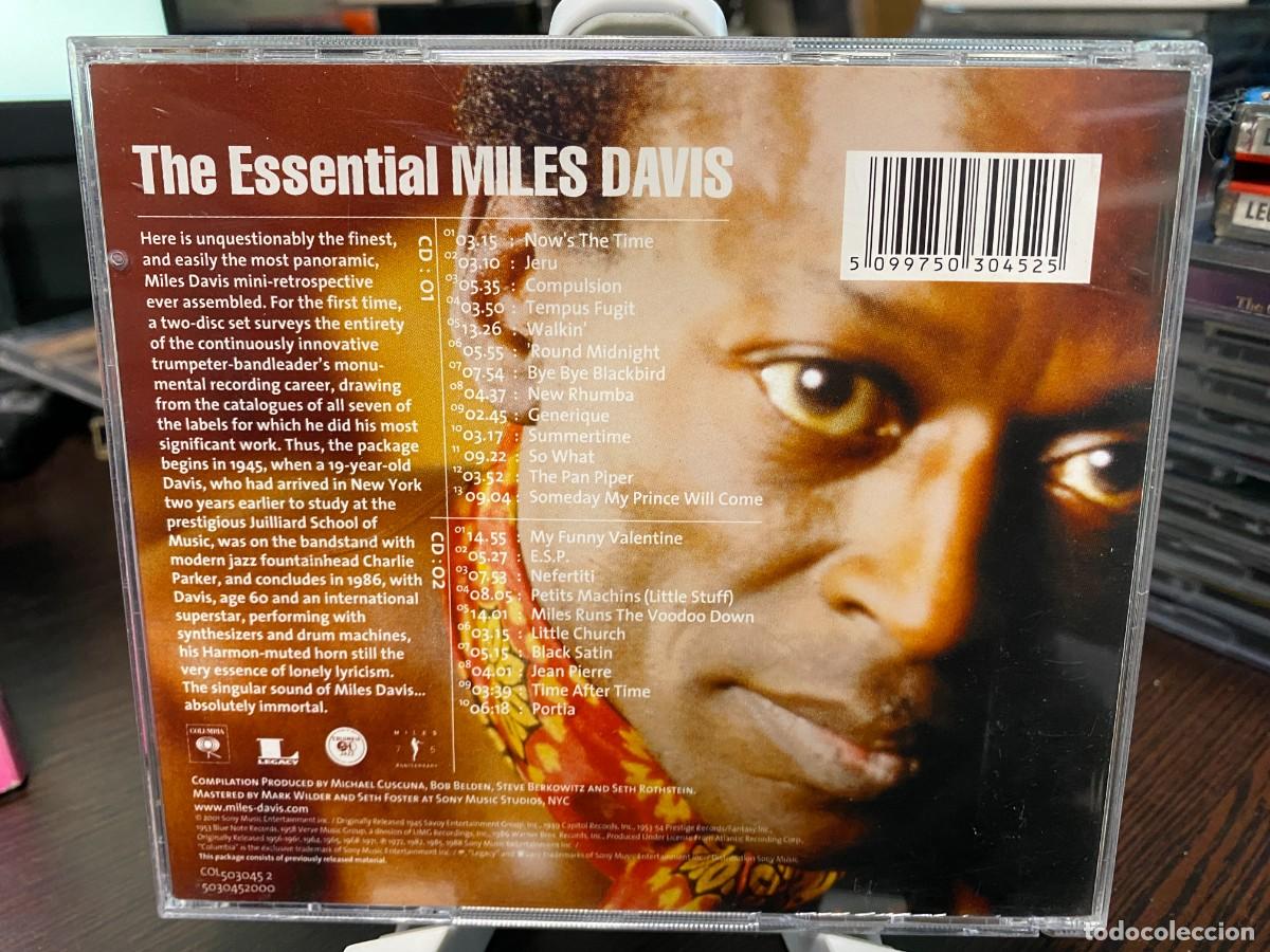 CDs de m&uacute;sica: Miles Davis - The Essential Miles Davis (2xCD, Comp) - Foto 2