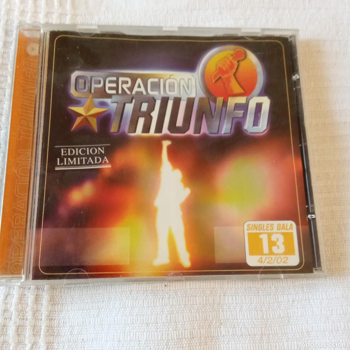 CDs de m&uacute;sica: operacion triunfo 2002 gala 13 - Foto 1