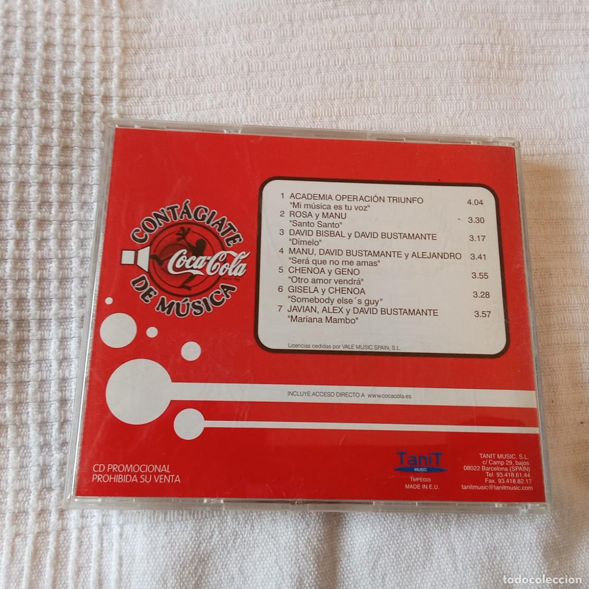 CDs de m&uacute;sica: OPERACION TRIUNFO COCA COLA - Foto 2