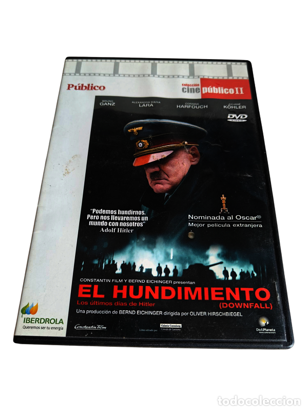 Music CDs: DVS45 El hundimiento DVD TAPA FINA
