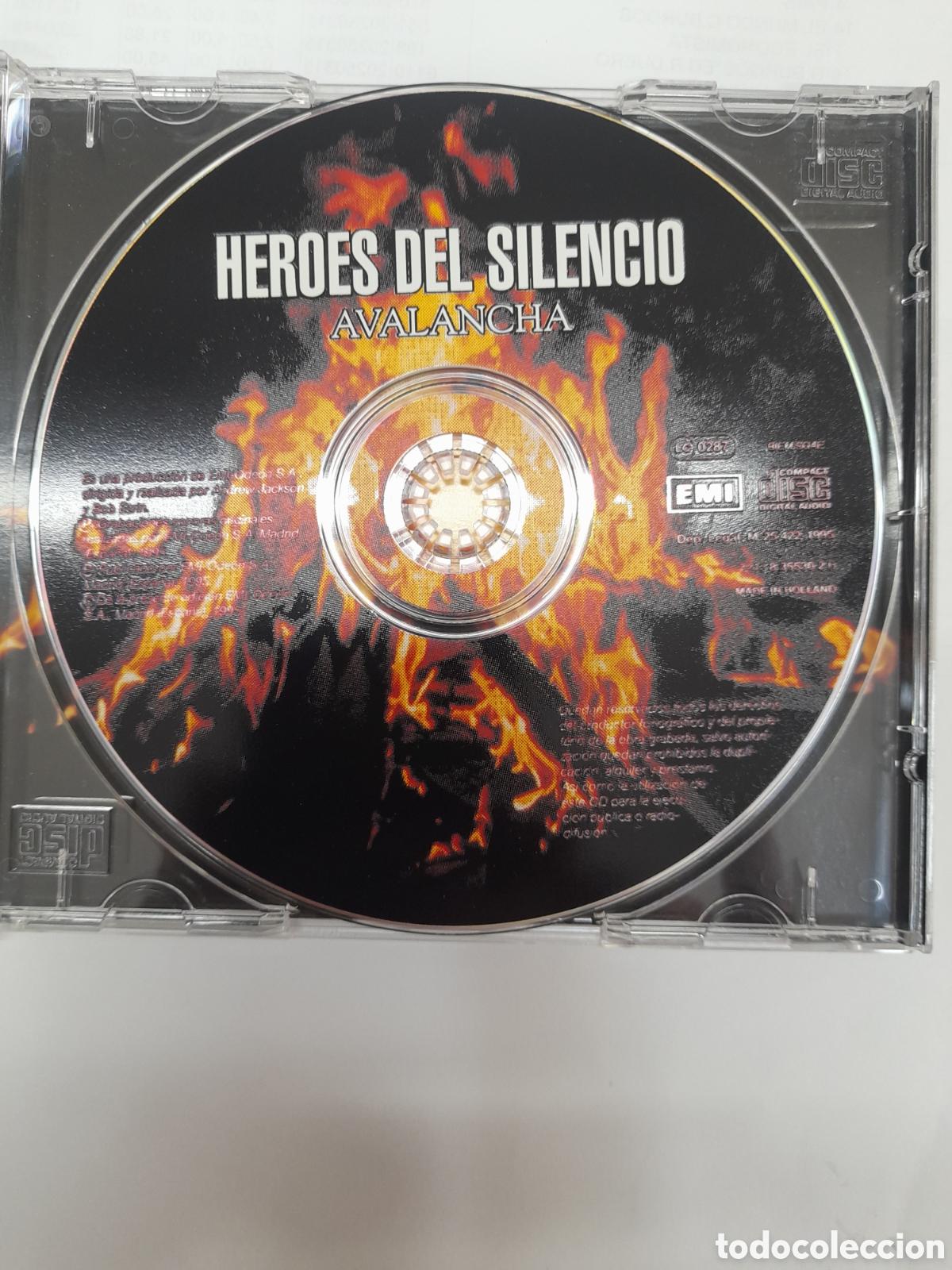 CDs de m&uacute;sica: Heroes del Silencio. Avalancha. - Foto 3