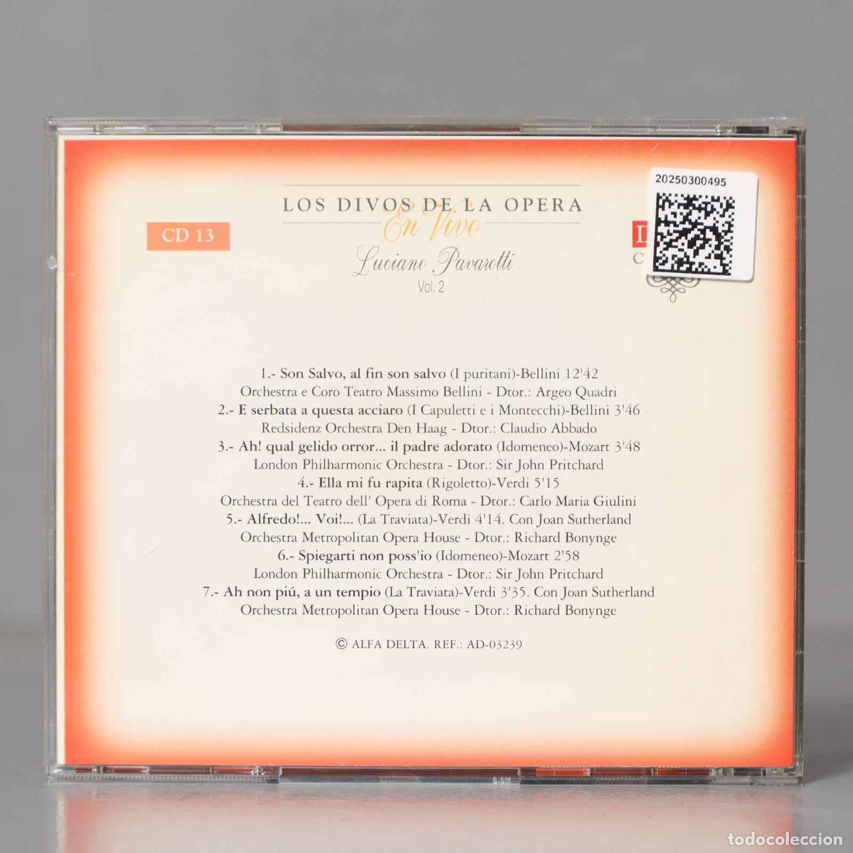 CDs de m&uacute;sica: CD. PAVAROTTI EN VIVO - Foto 2