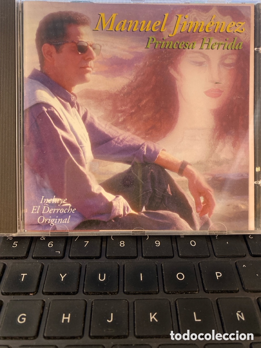 CDs de m&uacute;sica: MANUEL JIMENEZ - PRINCESA HERIDA CD ALBUM - Foto 1