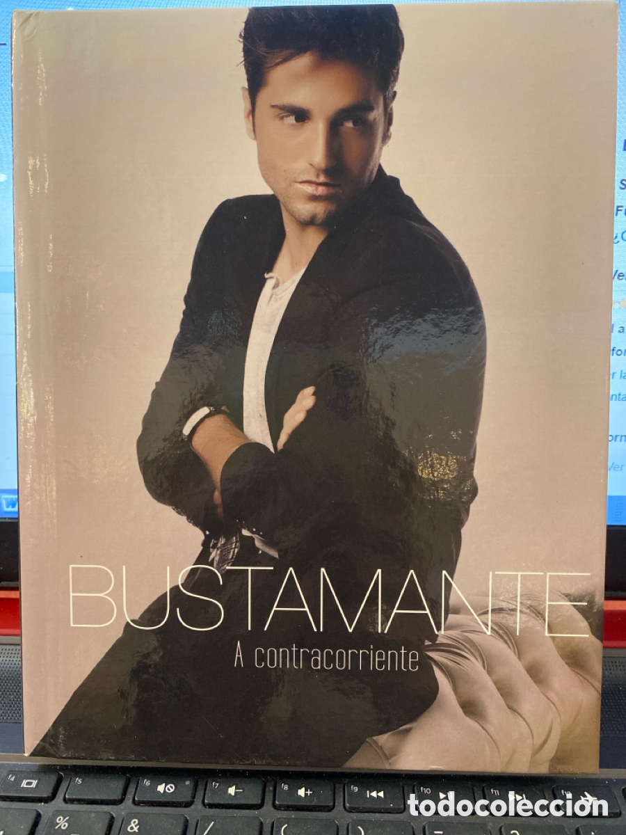 CDs de m&uacute;sica: DAVID BUSTAMANTE - A CONTRACORRIENTE CD + LIBRO - Foto 1