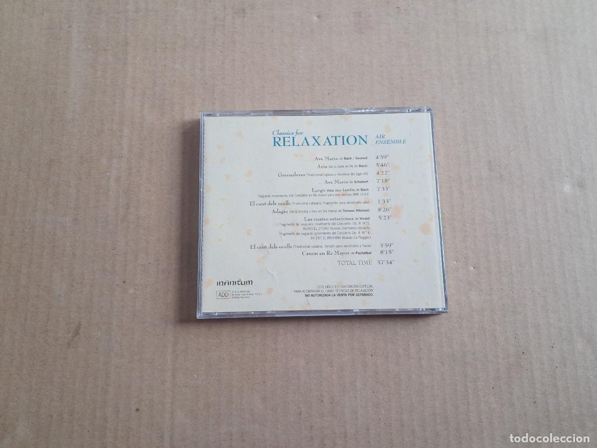 CDs de m&uacute;sica: CLASSICS FOR RELAXATION CD 1996 - Foto 3