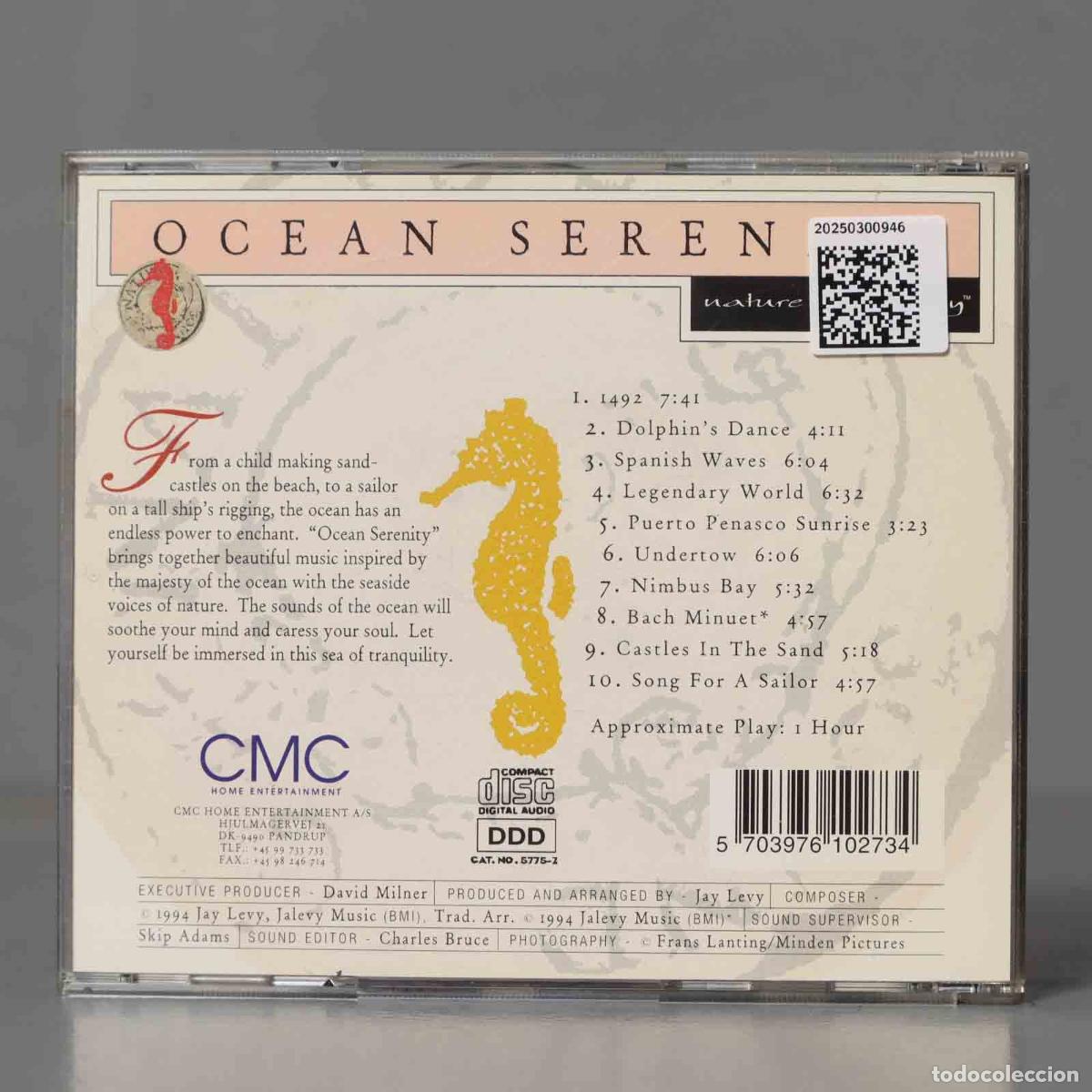 CDs de m&uacute;sica: CD. OCEAN SERENITY. NATURE&acute;S HARMONY - Foto 2