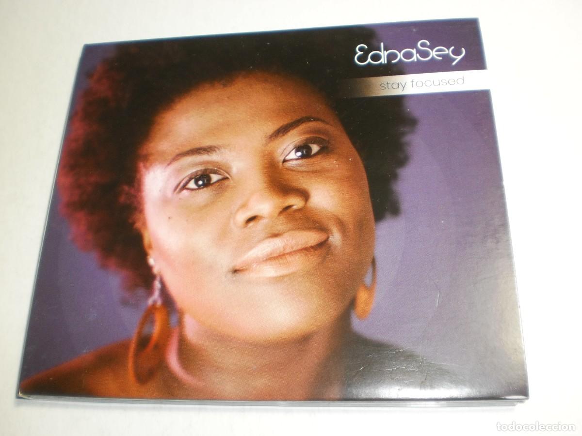CDs de Musique: cd edna sey. stay focused. rgb 2018 cat. 13 temes. mai a tc (seminou)