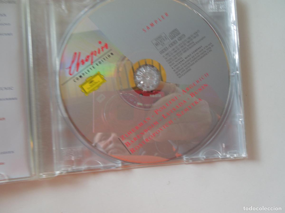 CDs de m&uacute;sica: CHOPIN - SAMPLER - COMPLETE EDITION - POLLINI - BUNIN - ZIMERMAN ... CD 1999 - Foto 2
