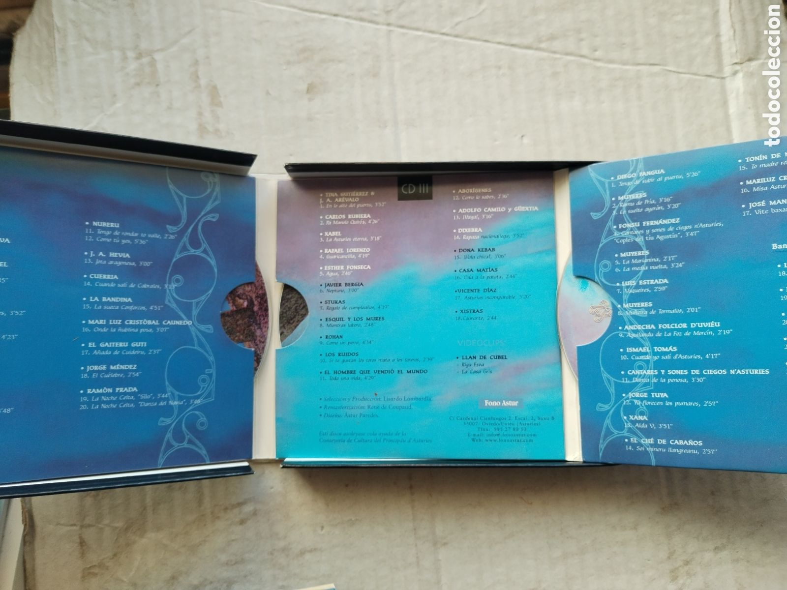 CDs de m&uacute;sica: CD NEL CANTU/LA MEMORIA 3CDS - Foto 2