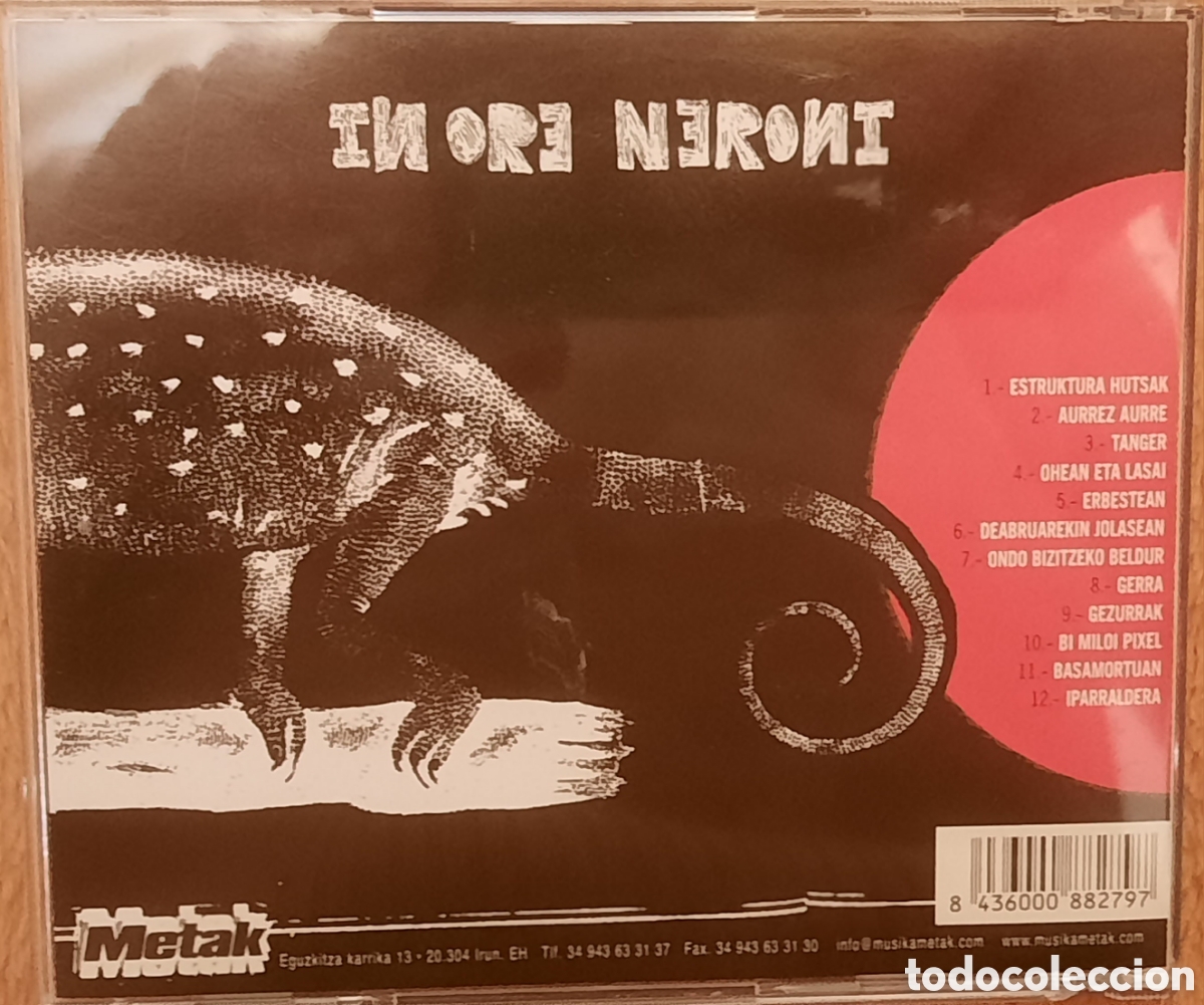 CDs de m&uacute;sica: Inoren ero ni CD original - Foto 2