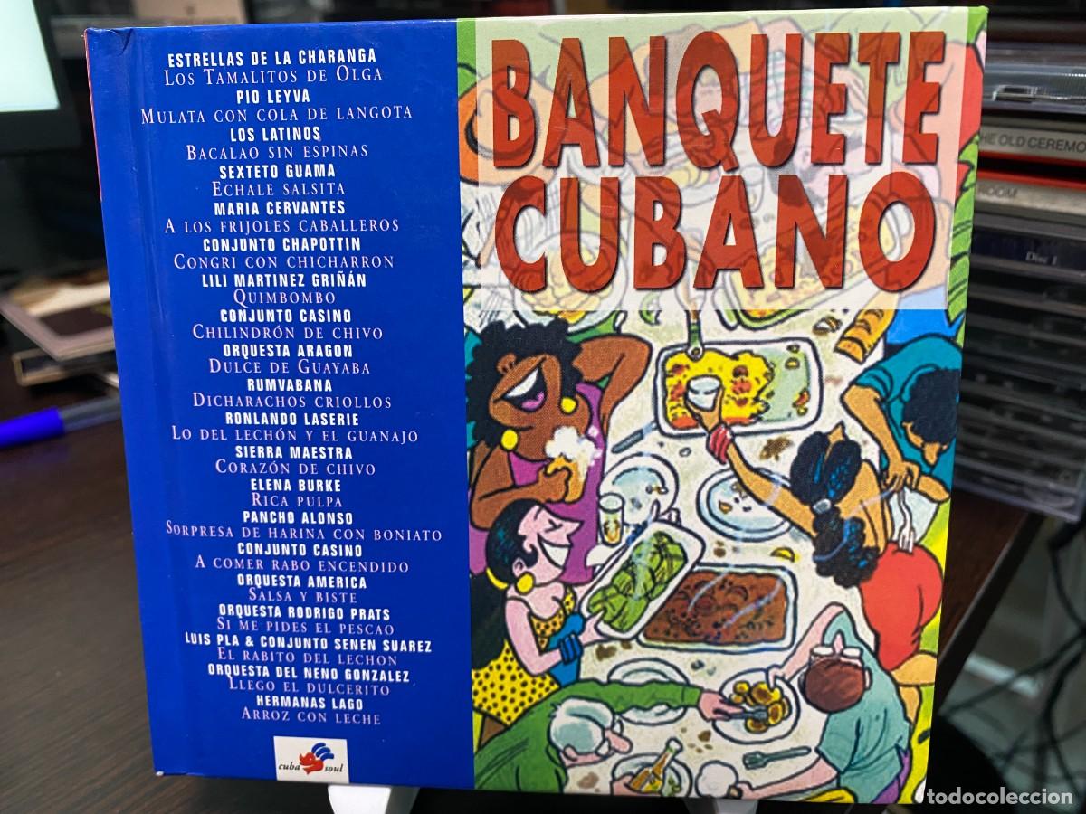 CDs de m&uacute;sica: Varios - Banquete Cubano (CD + Libro) - Foto 1
