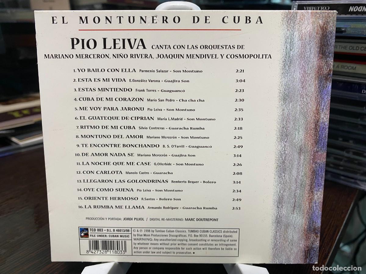 CDs de m&uacute;sica: P&iacute;o Leiva - Yo Bailo Con Ella (CD, Comp) - Foto 2