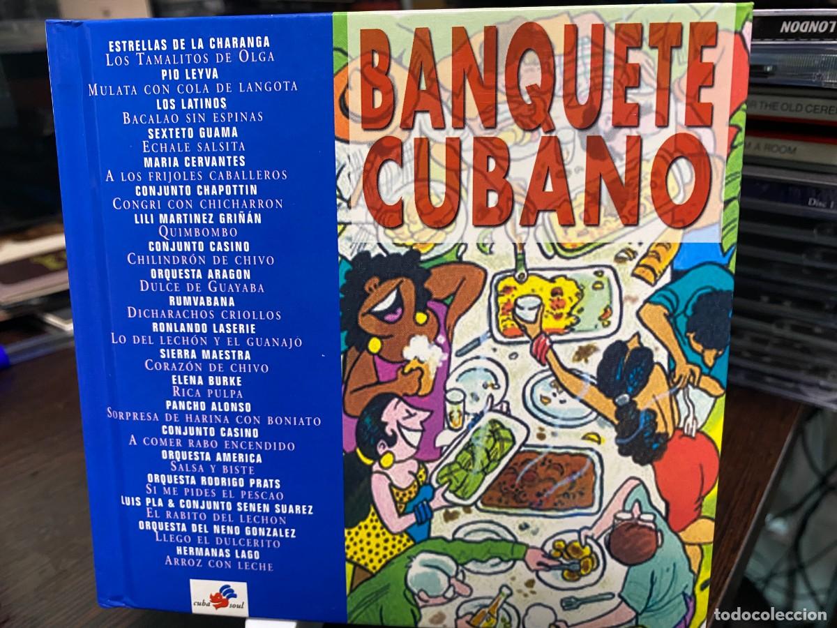 CDs de m&uacute;sica: Varios - Banquete Cubano (CD + Libro) - Foto 1