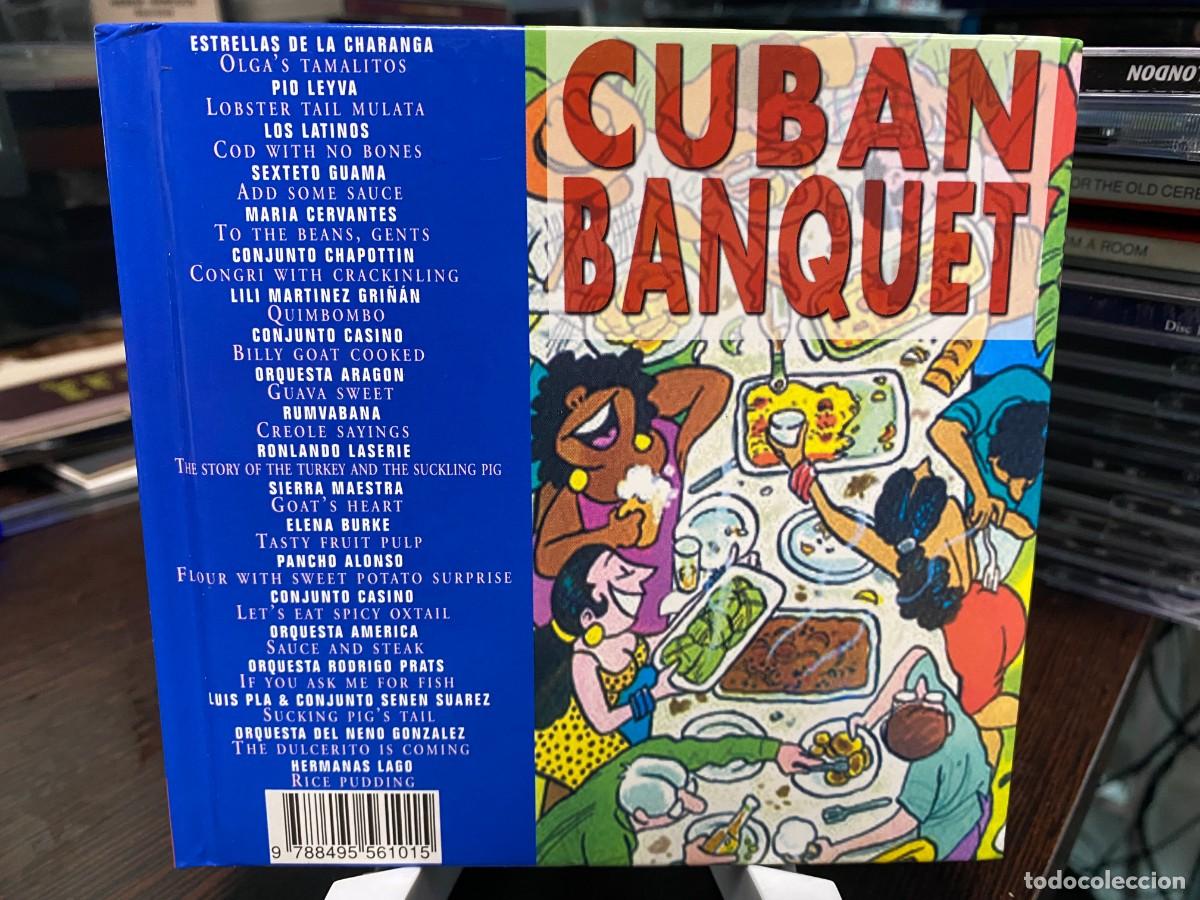 CDs de m&uacute;sica: Varios - Banquete Cubano (CD + Libro) - Foto 2