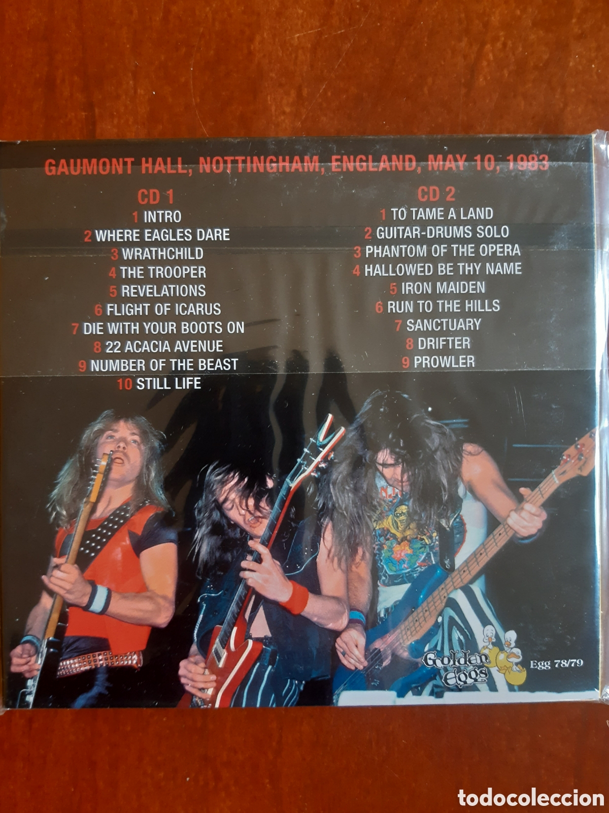 CDs de m&uacute;sica: Iron Maiden - Nottingham 1983 - 2CD - Foto 3