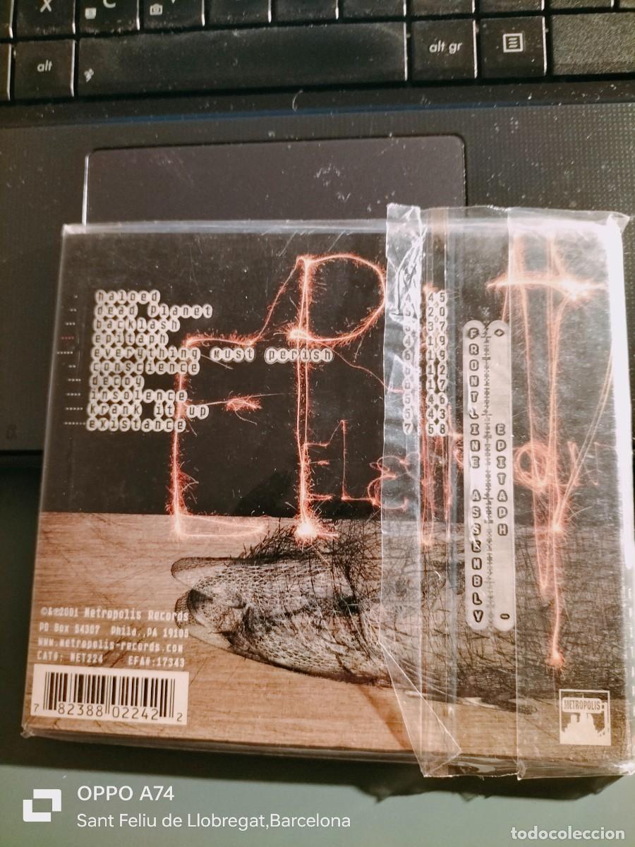 CDs de m&uacute;sica: RAR CD. FRONTLINE ASSEMBLY. EPITAPH. LIMITED EDITION. DIGIPACK - Foto 2