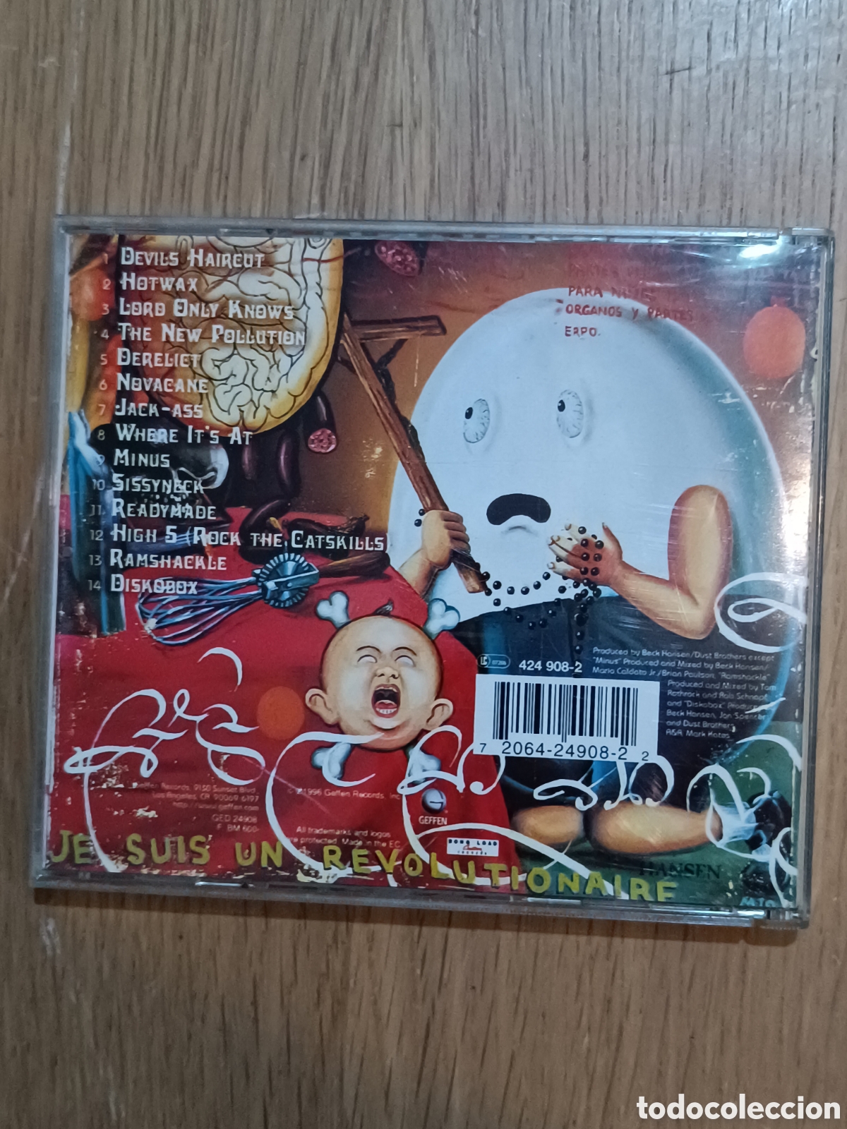 CDs de m&uacute;sica: Beck! CD Odelay (Germany) - Foto 2
