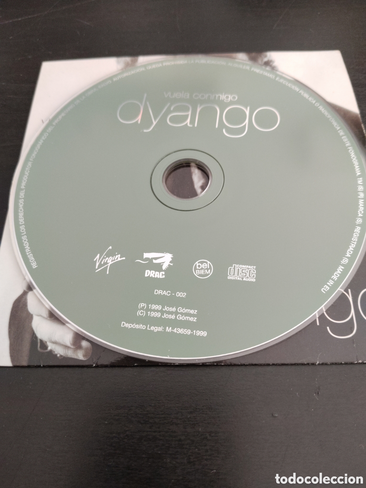 CDs de m&uacute;sica: Dyango&nbsp;&ndash;&nbsp;Vuela Conmigo. Cd single 1999 - Foto 3