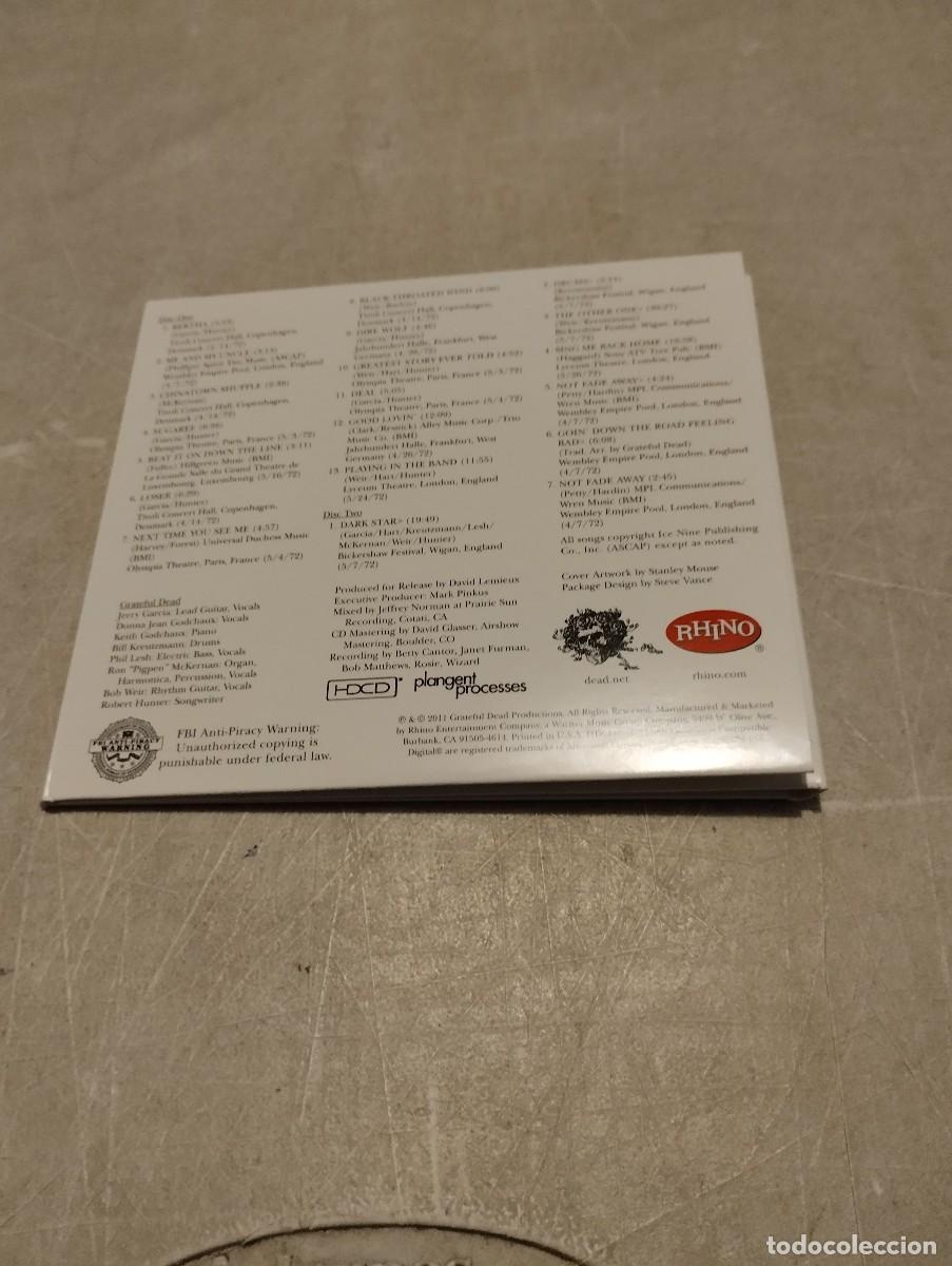 CDs de m&uacute;sica: Grateful Dead Doble CD Europa 72 Vol. 2 - Foto 2