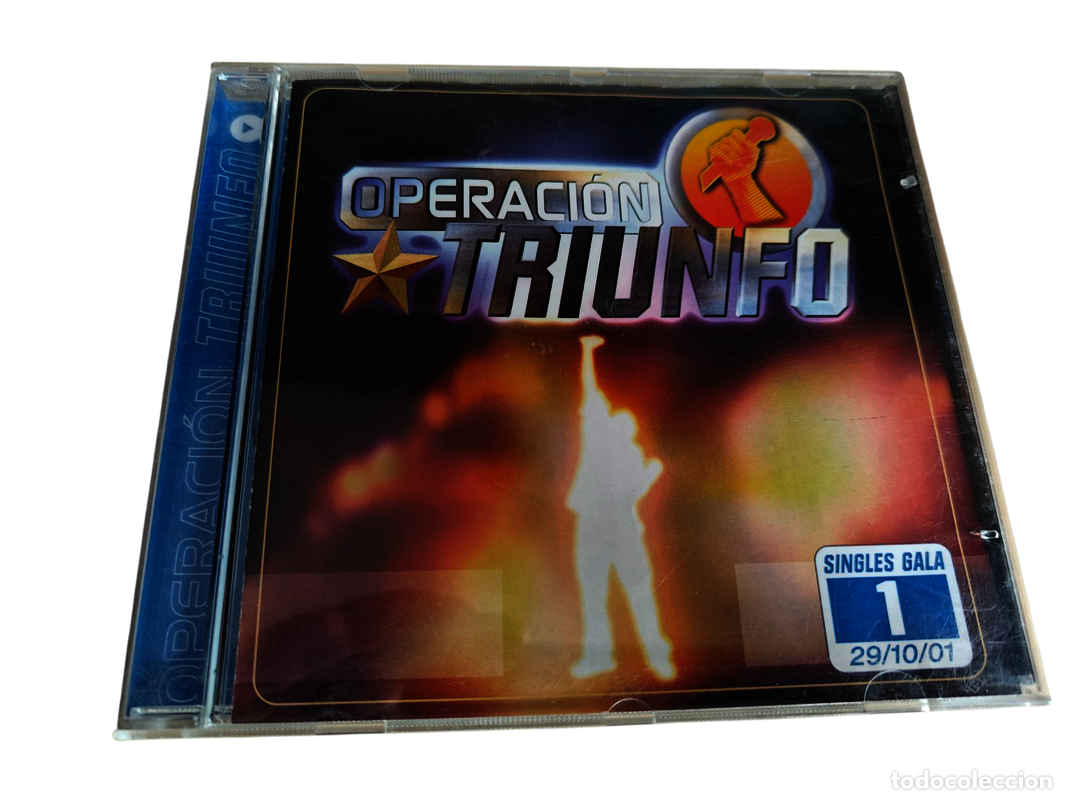 Musik-CDs: SCD209 Operaci&oacute;n triunfo Singles gala 1 CD SEGUNDA MANO