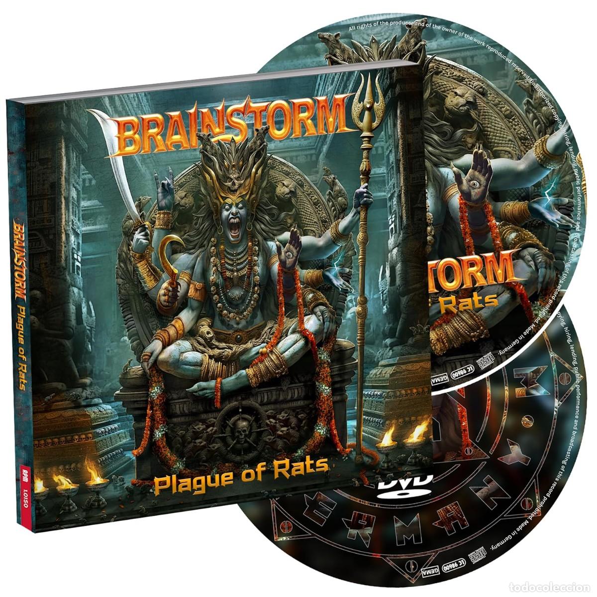 CDs de m&uacute;sica: Brainstorm - Plague Of Rats cd - Foto 1