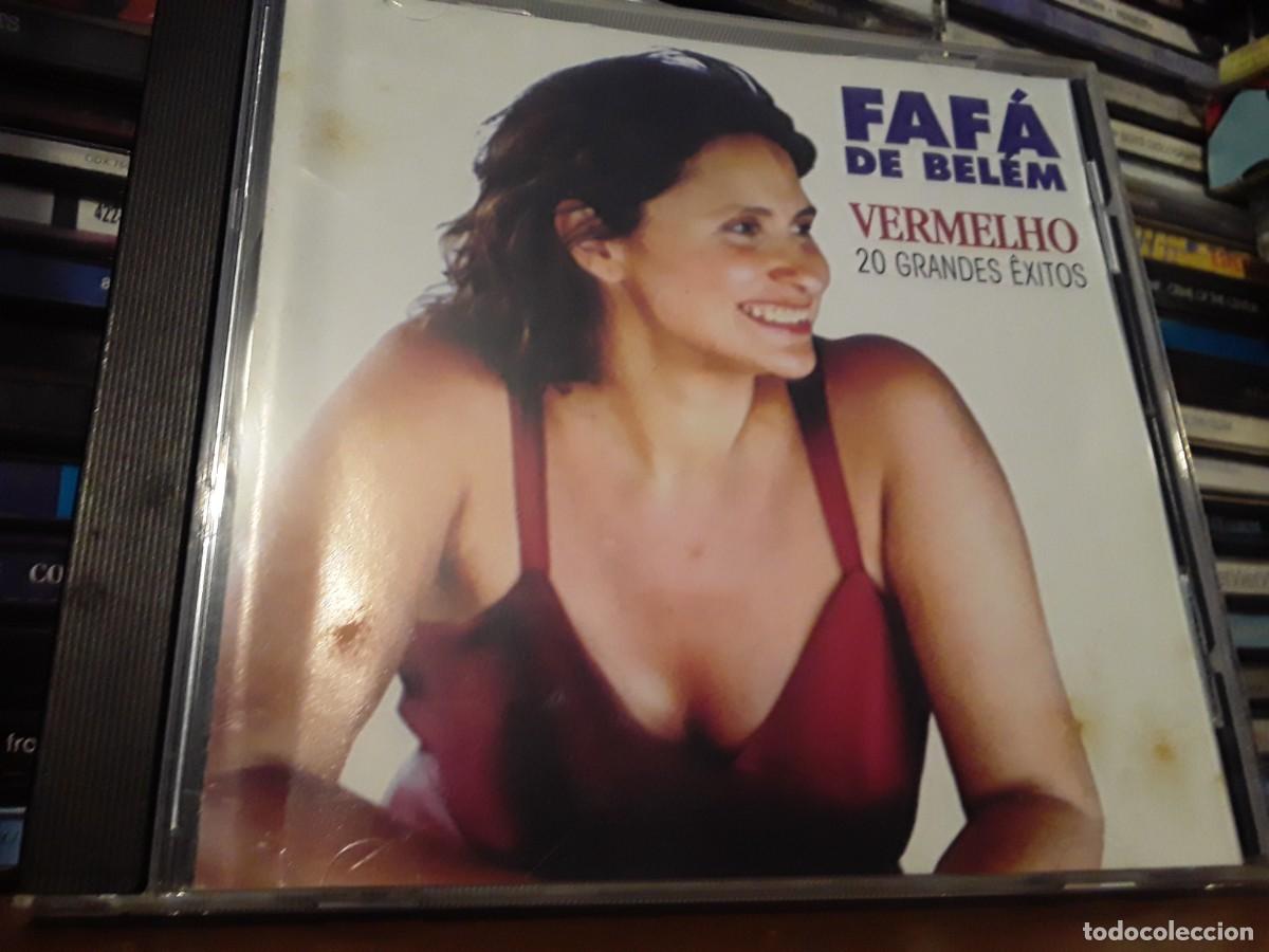 CDs de m&uacute;sica: Faf&aacute; De Bel&eacute;m &lrm;&ndash; Vermelho - 20 Grandes &Ecirc;xitos - cd - Foto 1
